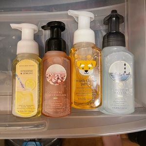 Hand foam soaps